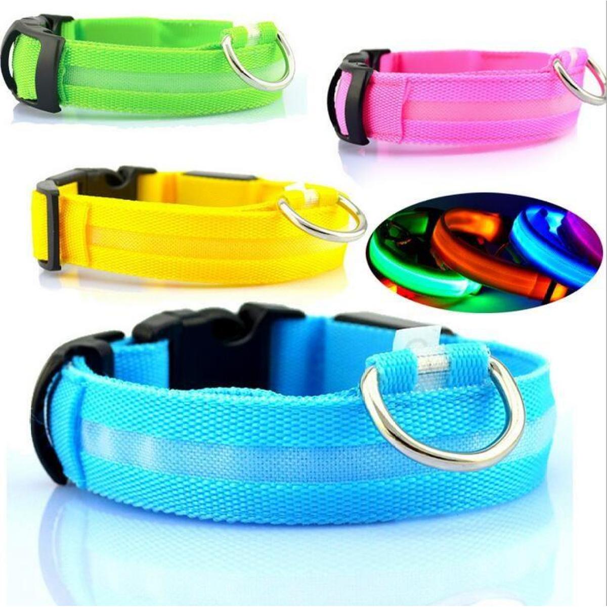 Collar LED de Seguridad para Perro - colores disponibles